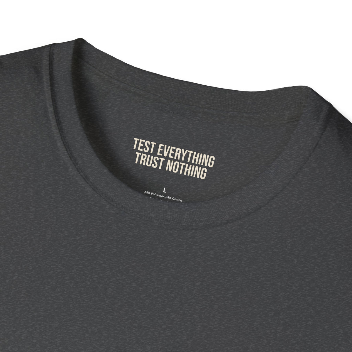 BBQ Test Pit Stop Staring At My Rack soft tee mockup