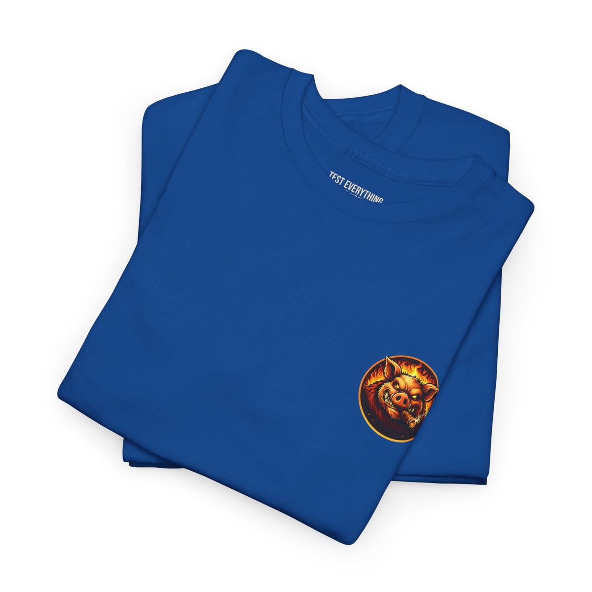 BBQ Test Pit I Like Big Butts tee mockup