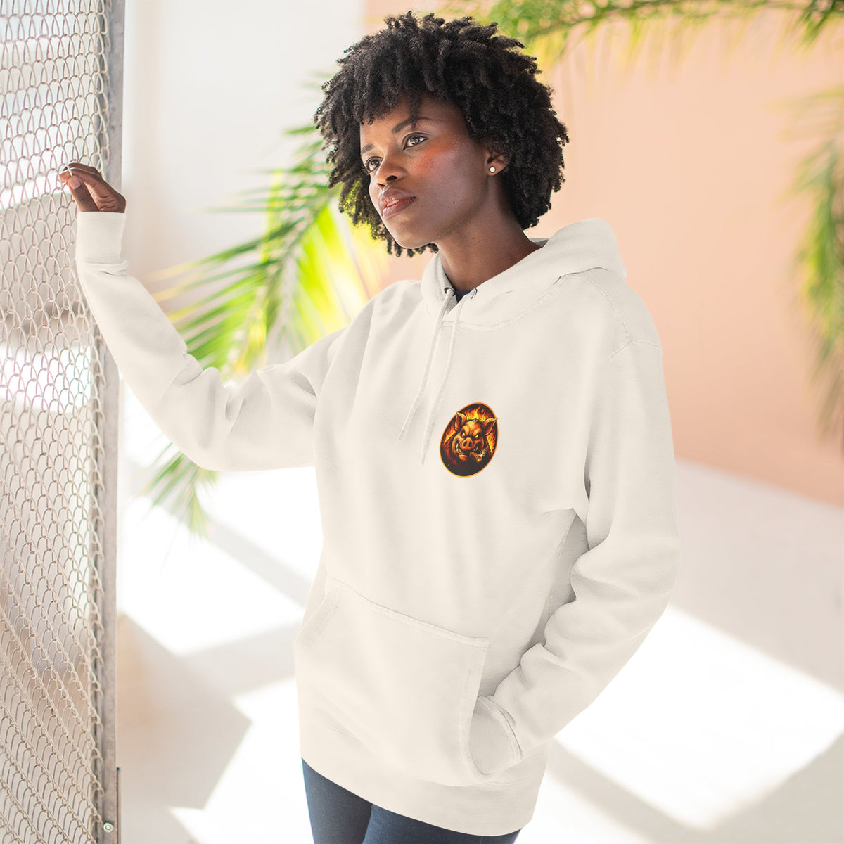 BBQ Test Pit Wrap When It's Ready hoodie mockup