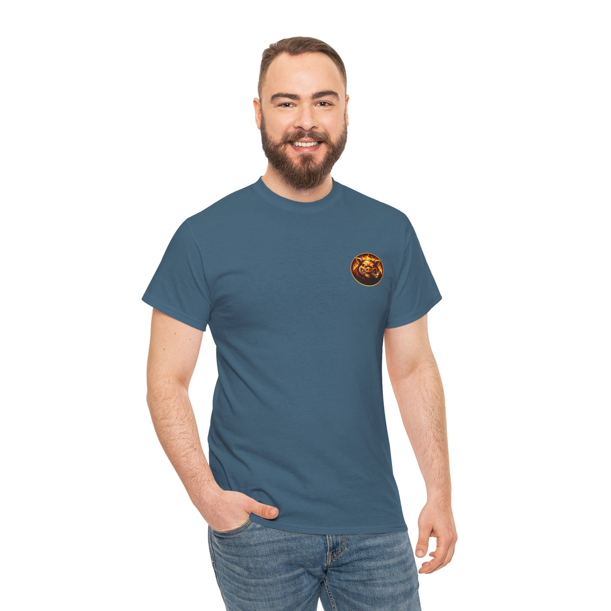 BBQ Test Pit Wrap When It's Ready soft tee mockup