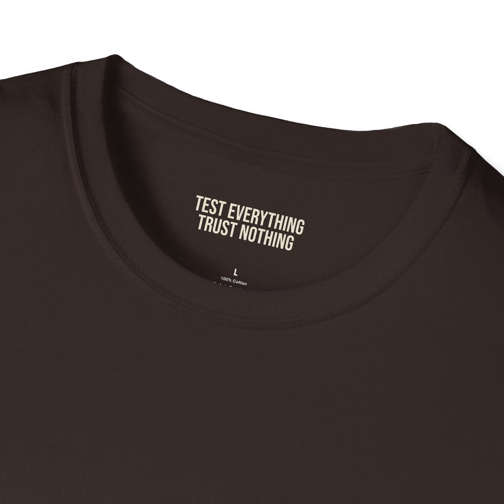 BBQ Test Pit I Like Big Butts soft tee mockup