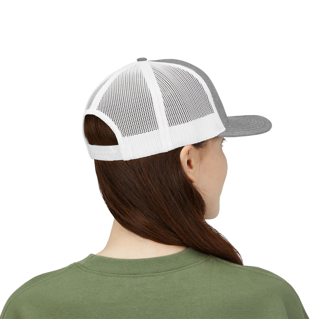 BBQ Test Pit 250 Years of Freedom trucker hat mockup
