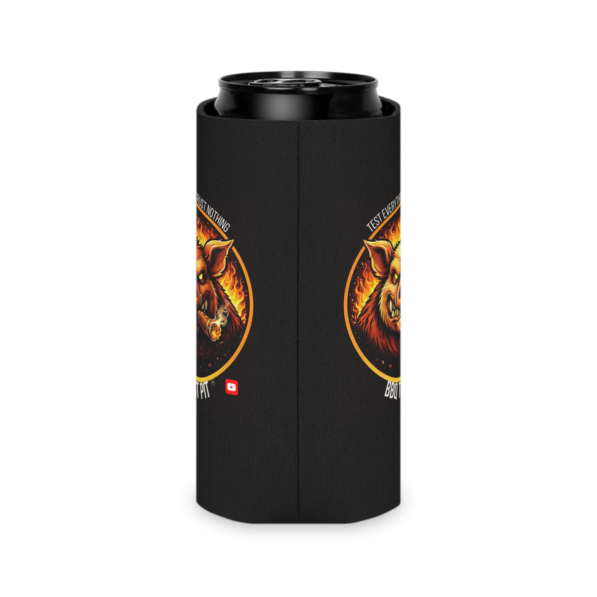 BBQ Test Pit can cooler mockup
