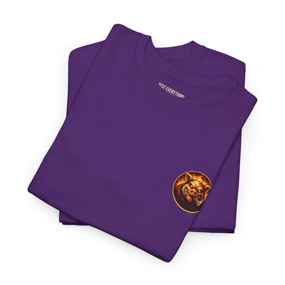 BBQ Test Pit I Like Big Butts tee mockup