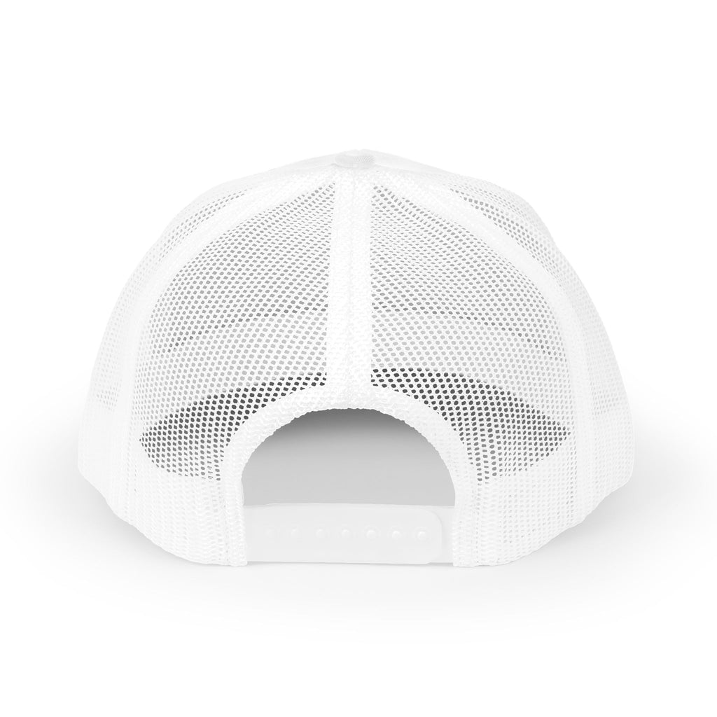 BBQ Test Pit 250 Years of Freedom trucker hat mockup