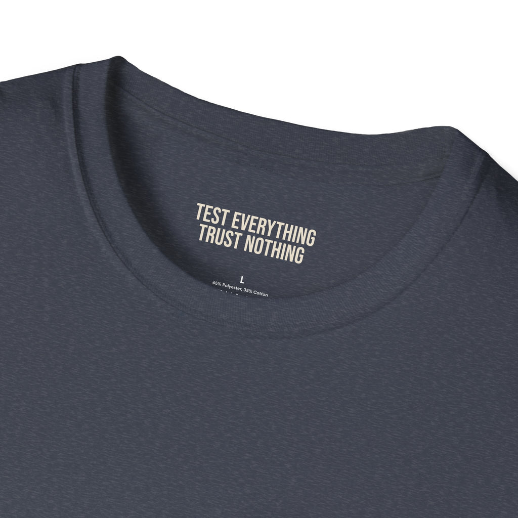 BBQ Test Pit Stop Staring At My Rack soft tee mockup