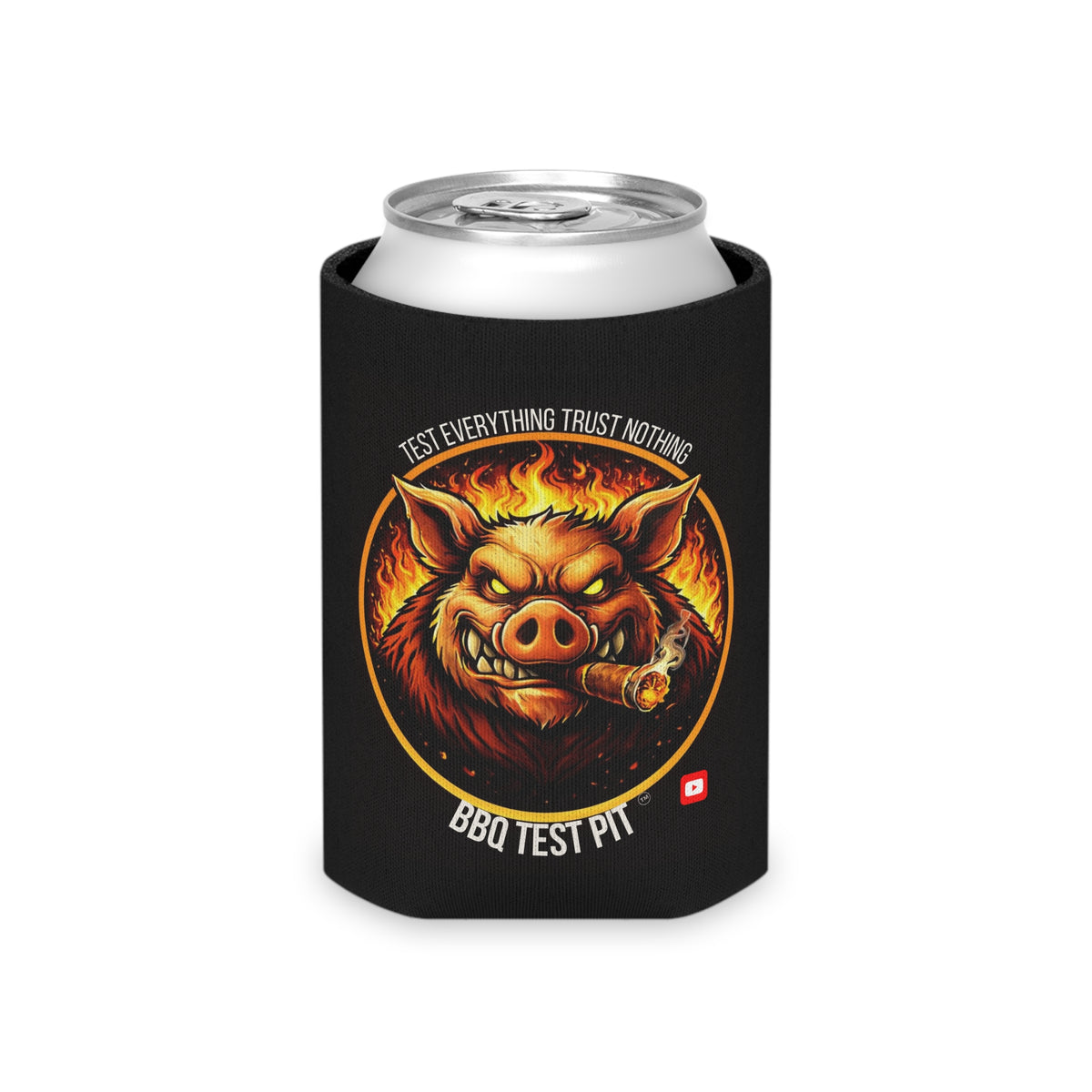 BBQ Test Pit can cooler mockup
