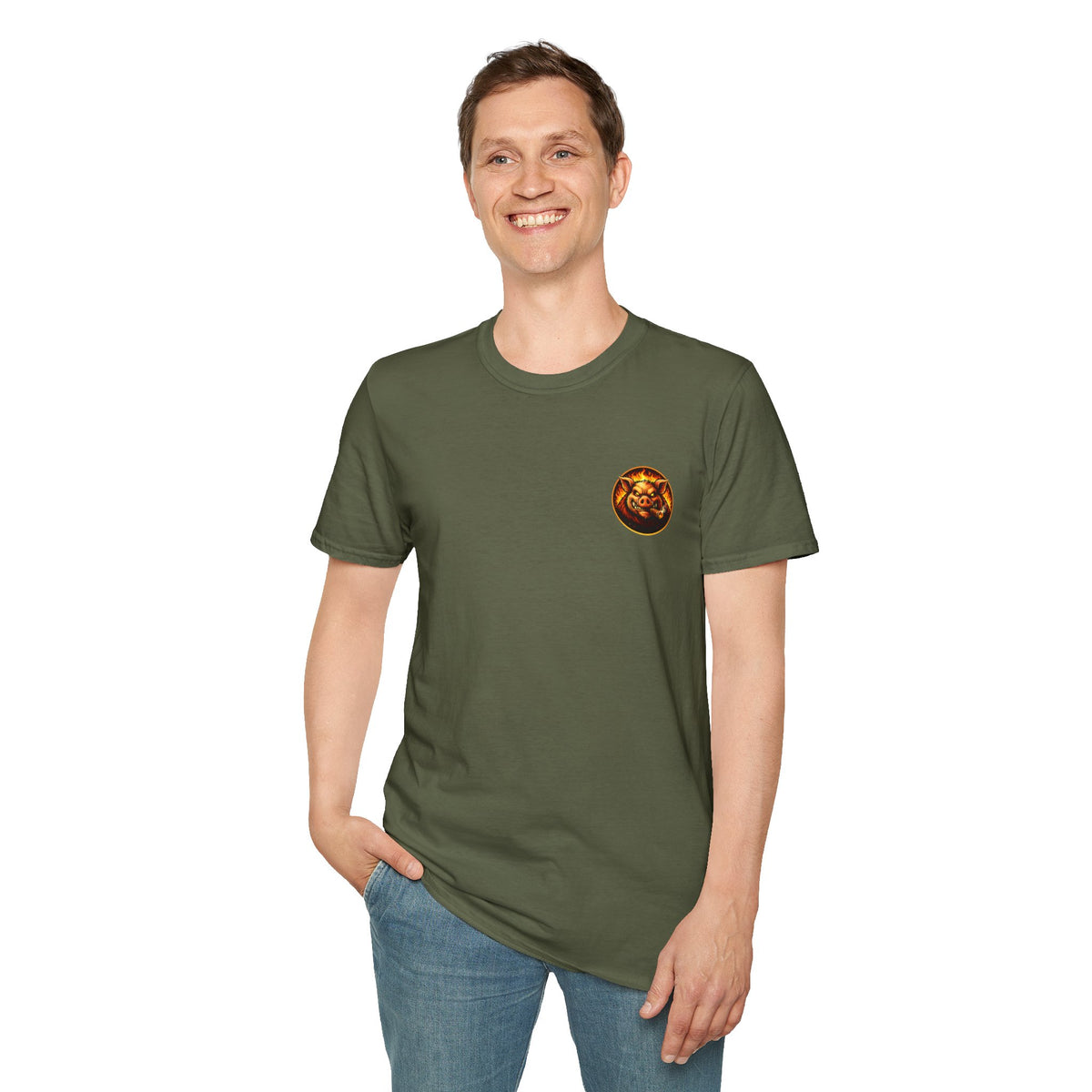 BBQ Test Pit Stop Calling It BBQ tee mockup