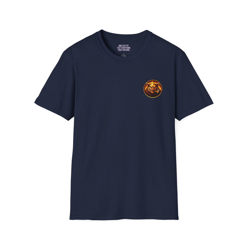 BBQ Test Pit Stop Calling It BBQ tee mockup