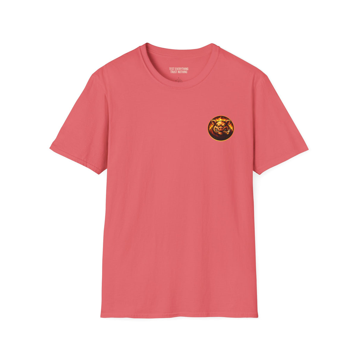 BBQ Test Pit Wrap When It's Ready tee mockup