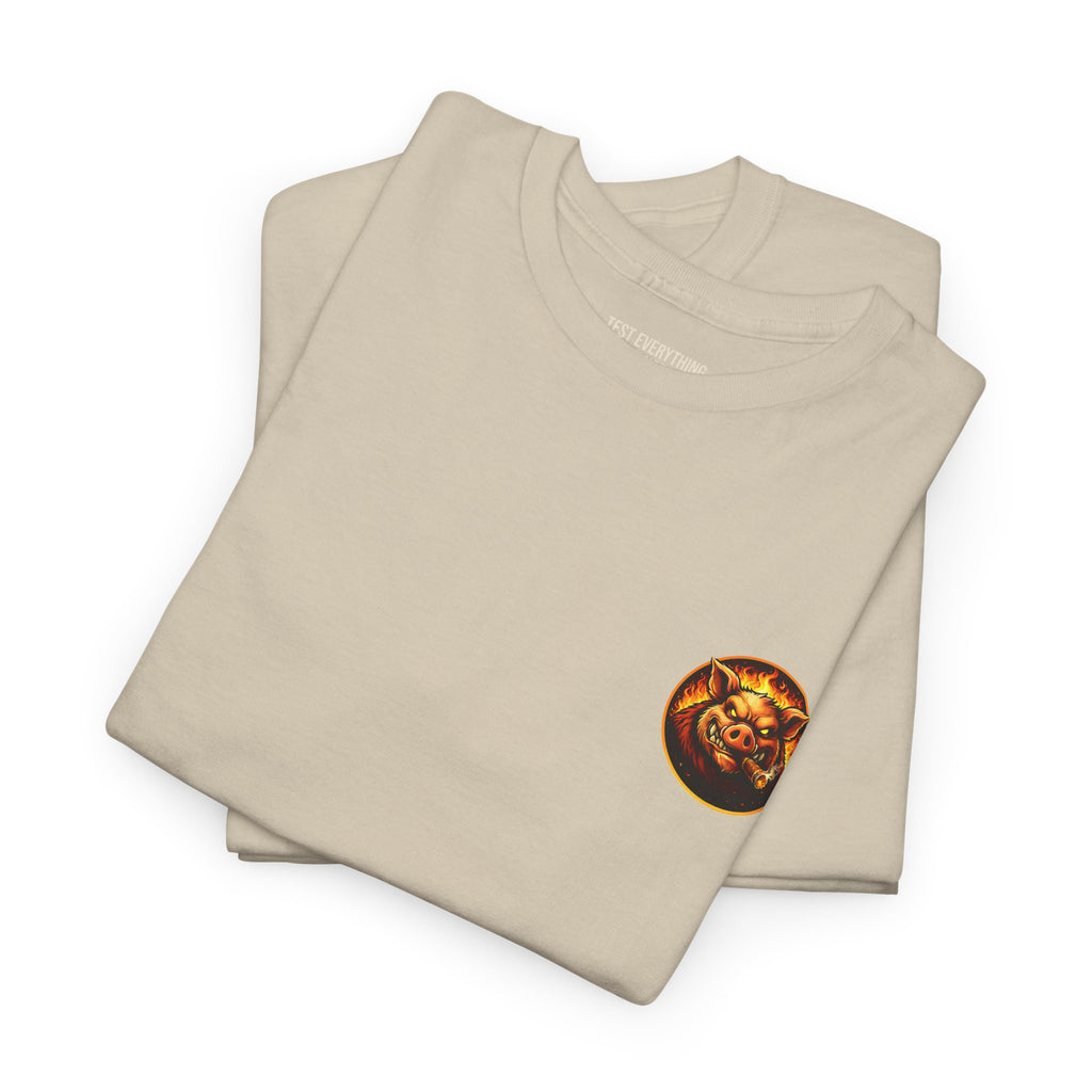 BBQ Test Pit I Like Big Butts tee mockup