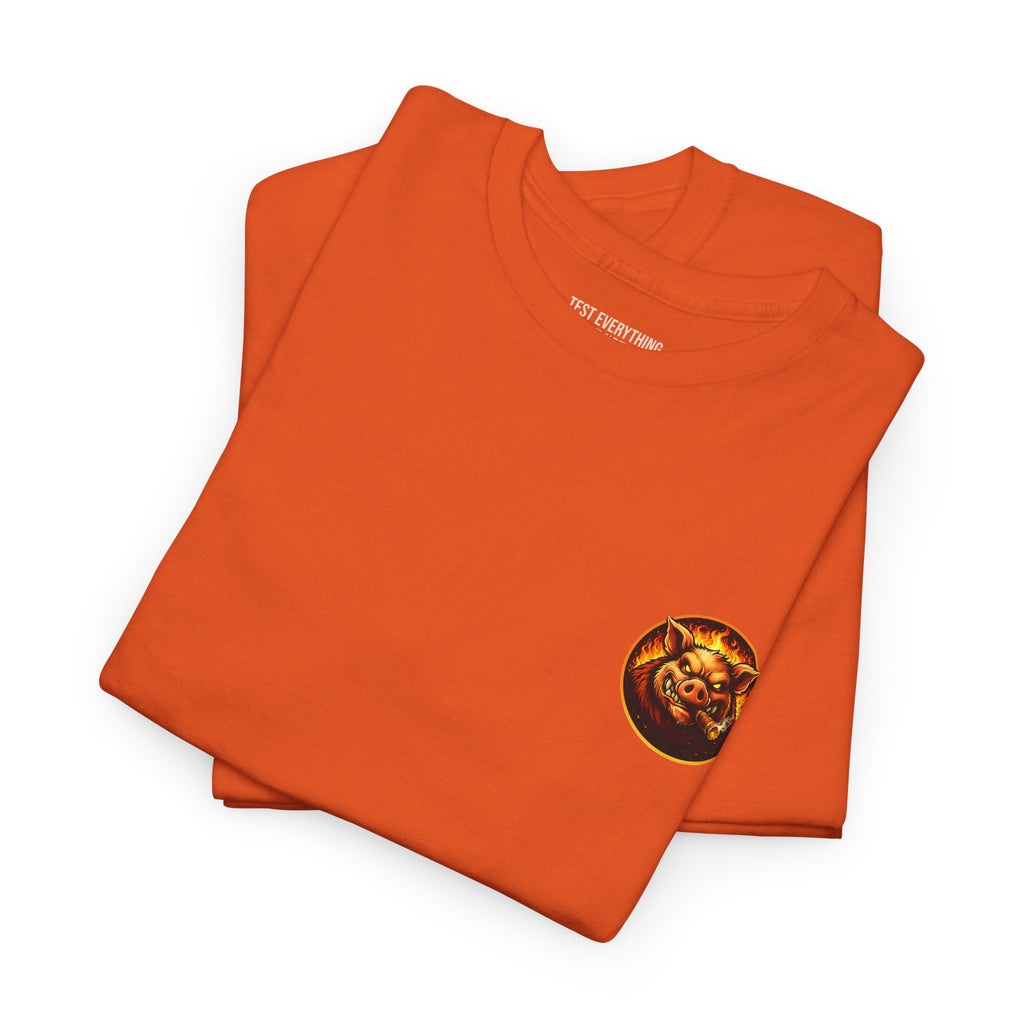BBQ Test Pit I Like Big Butts tee mockup