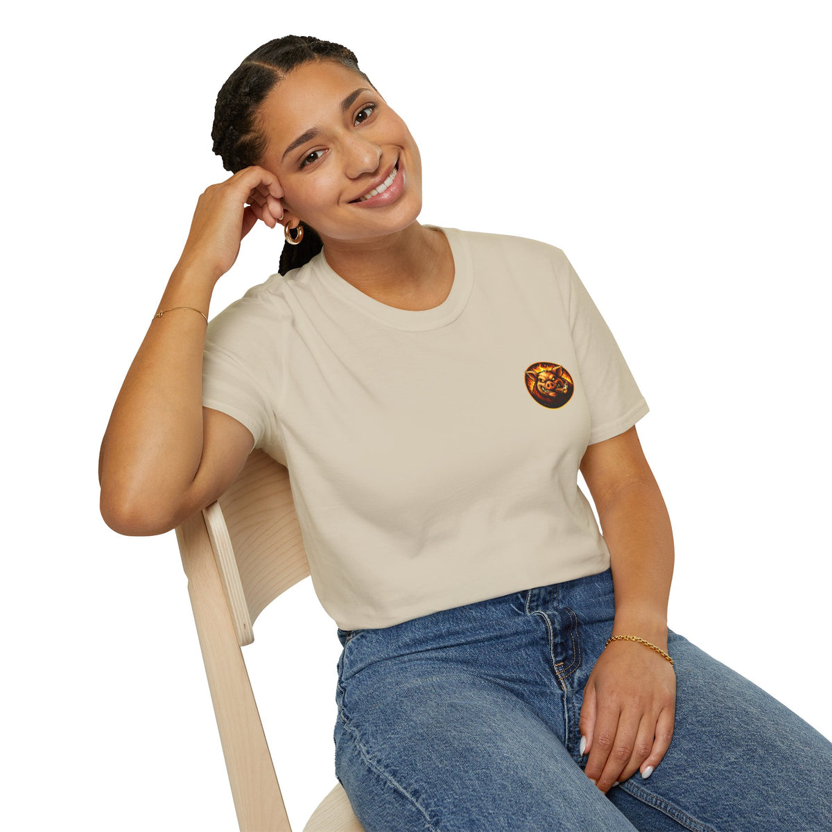BBQ Test Pit Wrap When It's Ready tee mockup