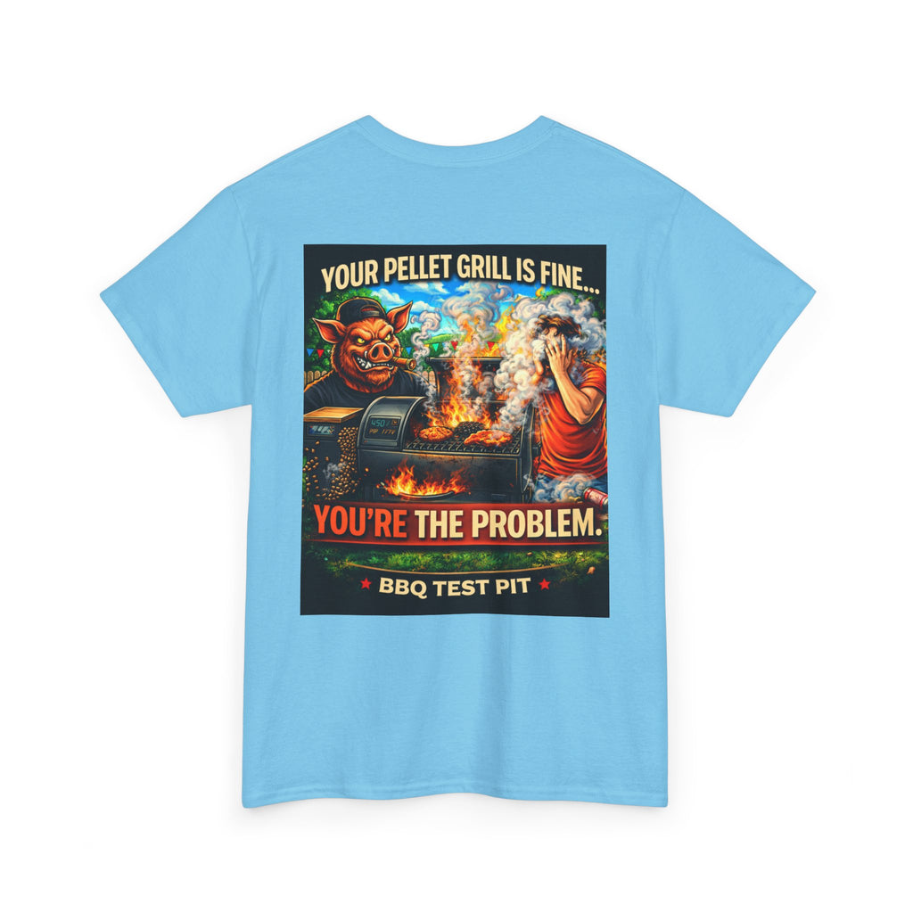 BBQ Test Pit Your Pellet Grill Is Fine tee mockup