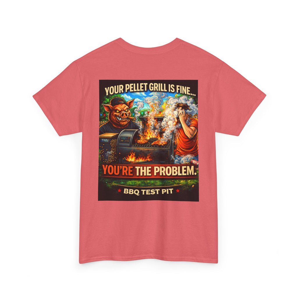 BBQ Test Pit Your Pellet Grill Is Fine tee mockup