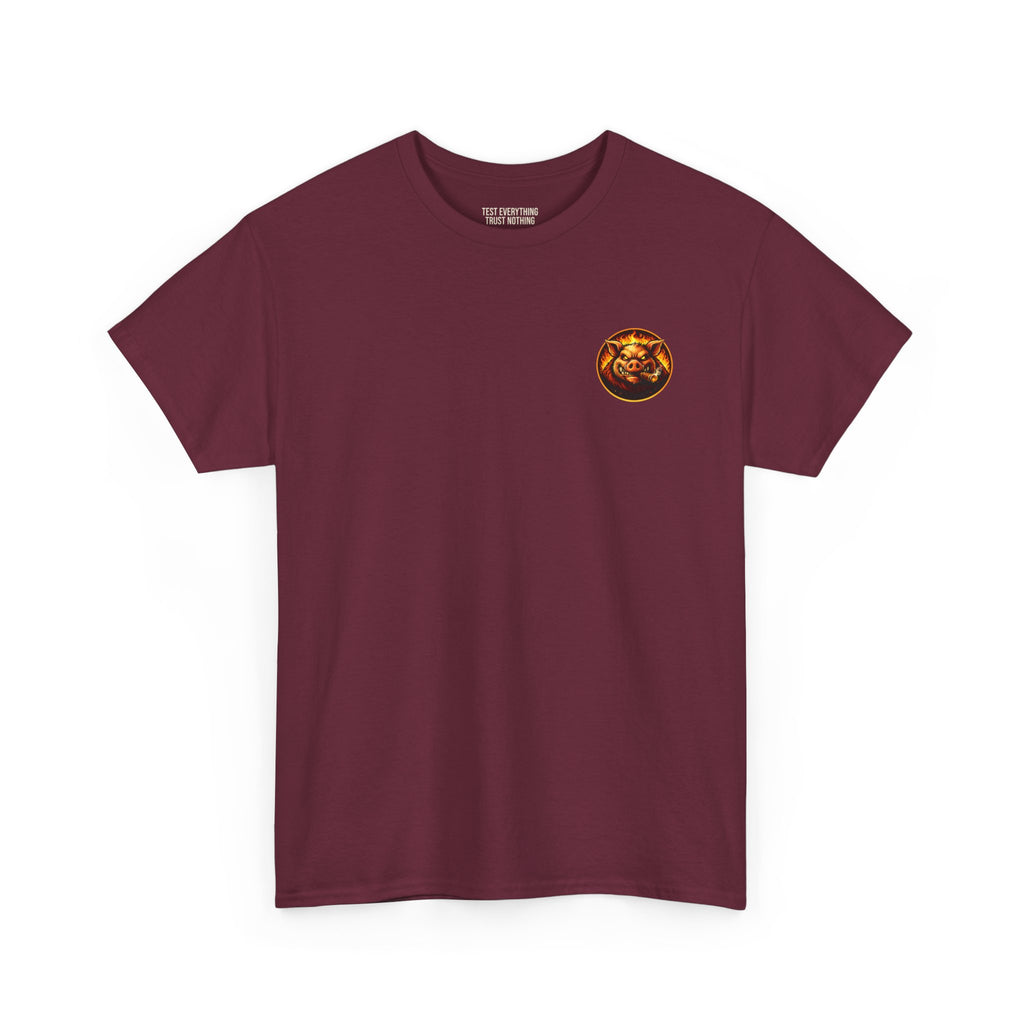 BBQ Test Pit I Like Big Butts tee mockup