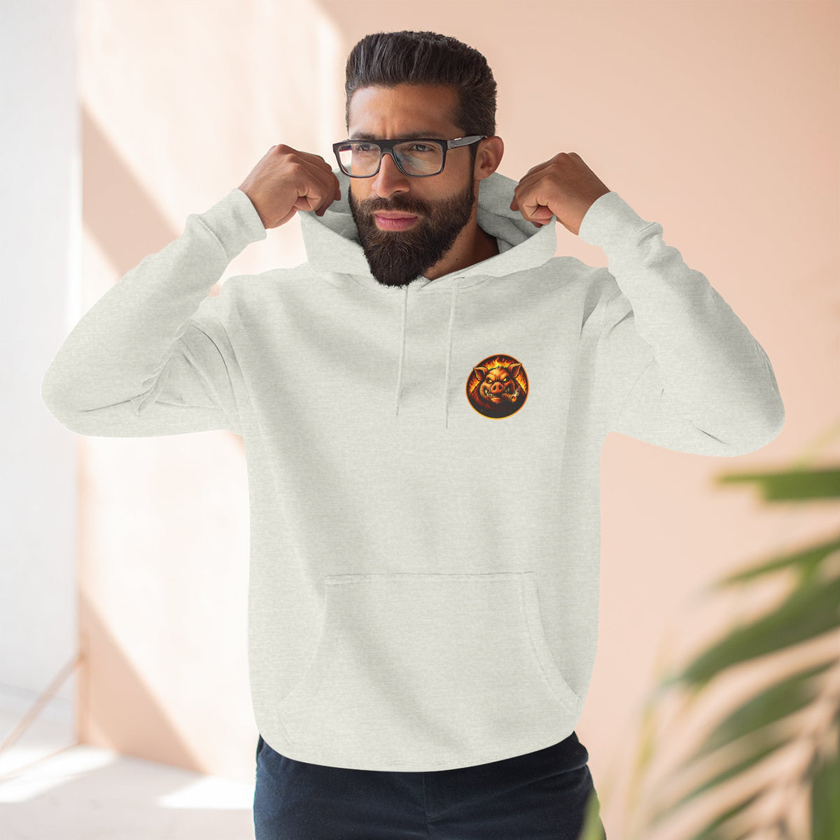 BBQ Test Pit Your Pellet Grill Is Fine hoodie mockup