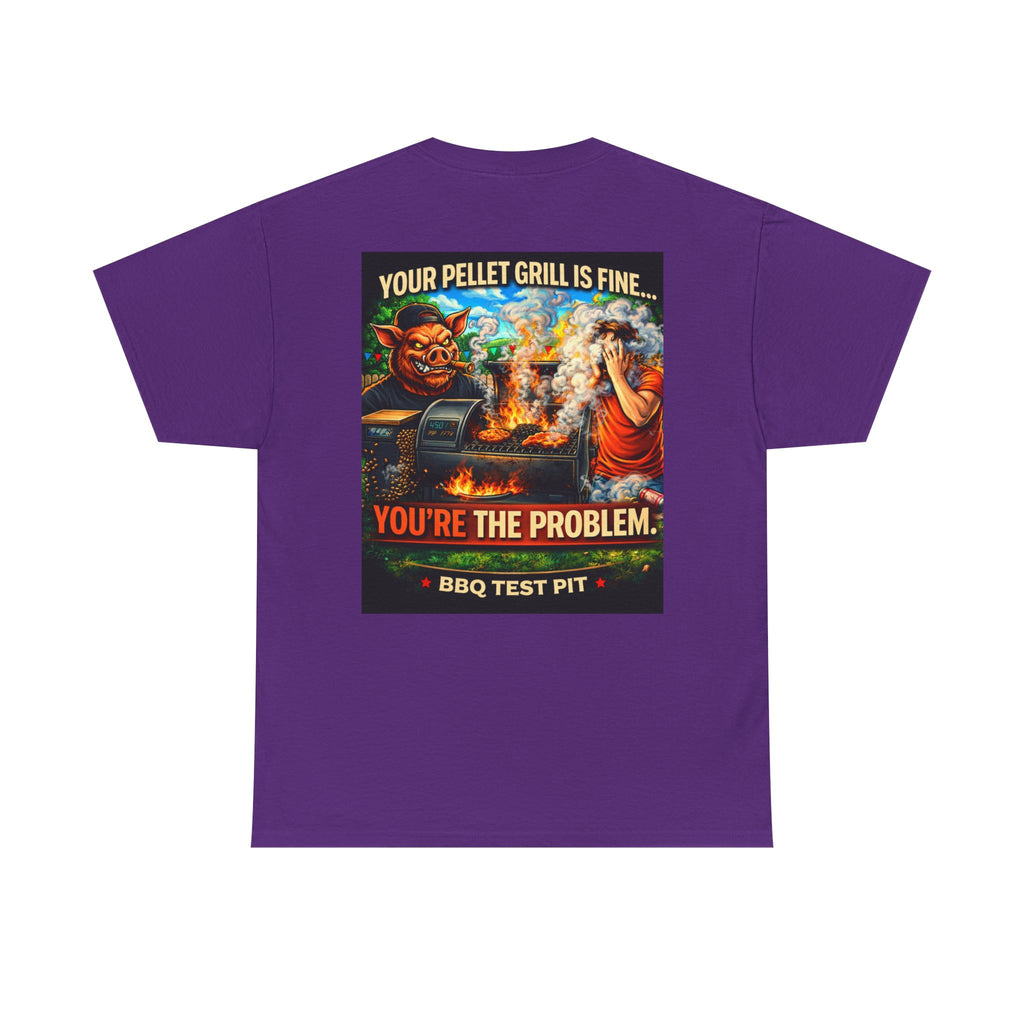 BBQ Test Pit Your Pellet Grill Is Fine tee mockup