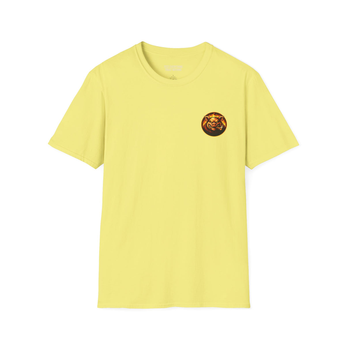 BBQ Test Pit Wrap When It's Ready tee mockup