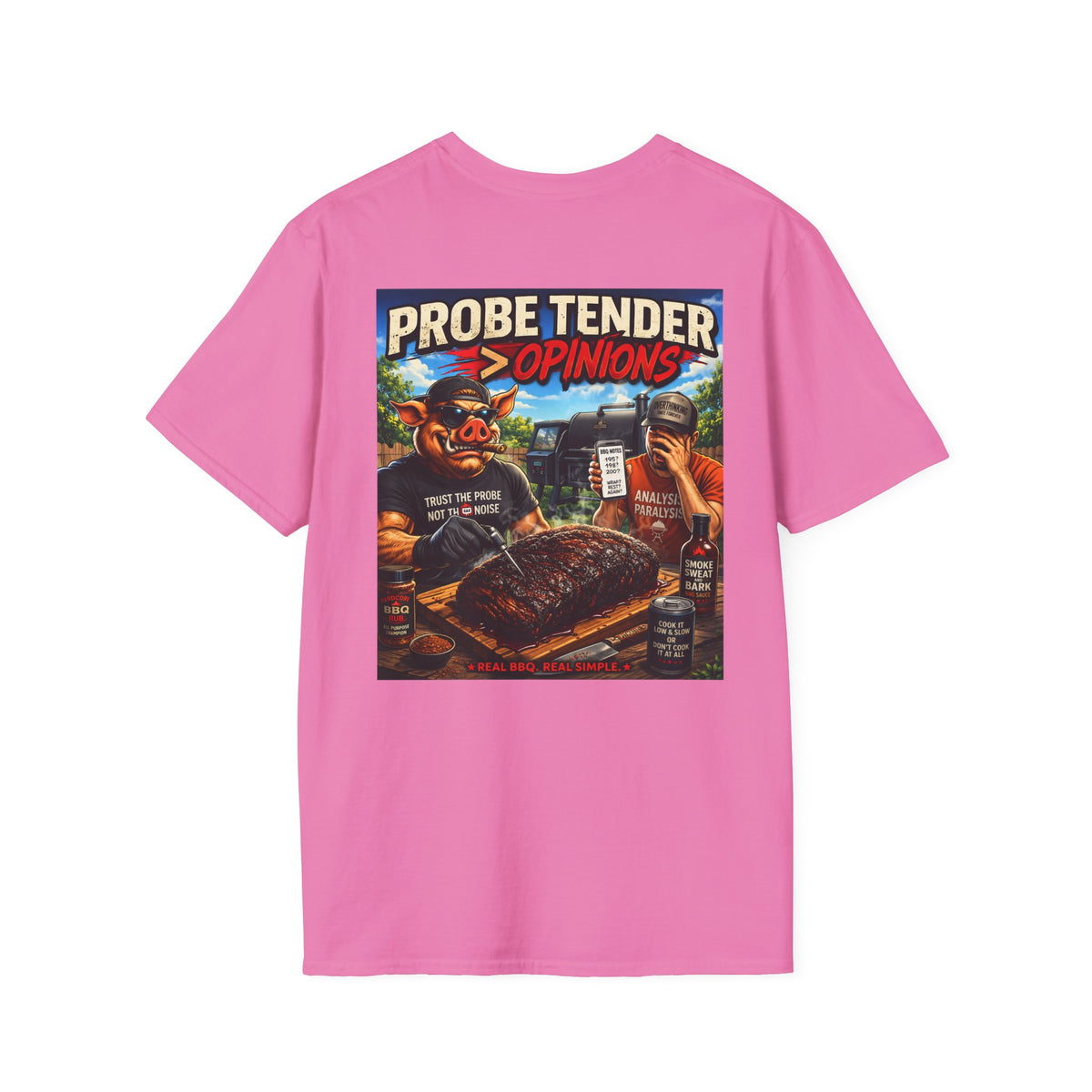 BBQ Test Pit Probe Tender Opinions tee mockup