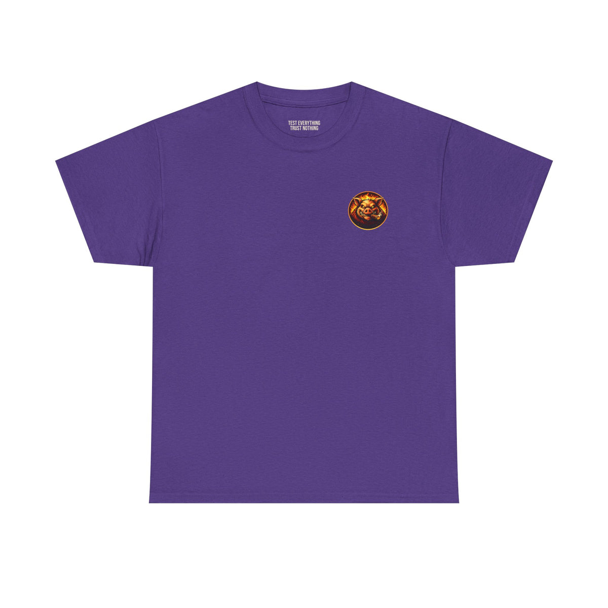 BBQ Test Pit Wrap When It's Ready soft tee mockup