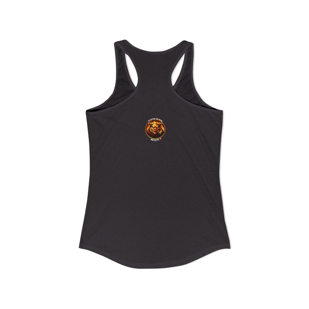 BBQ Test Pit You're The Problem women's tank mockup