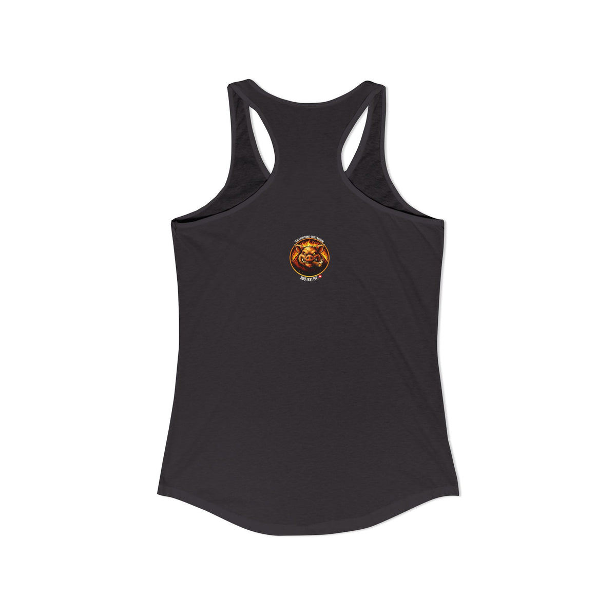 BBQ Test Pit You're The Problem women's tank mockup