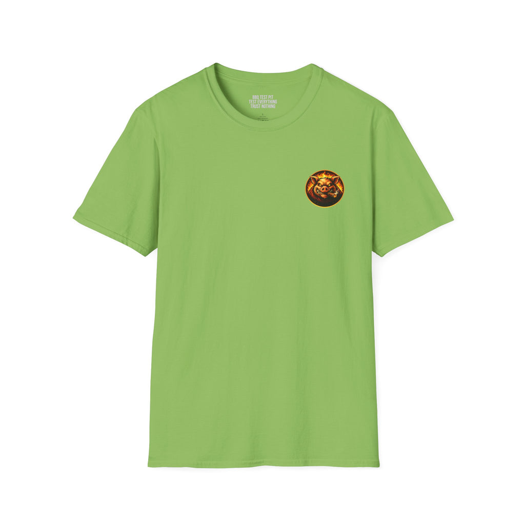 BBQ Test Pit Stop Calling It BBQ tee mockup