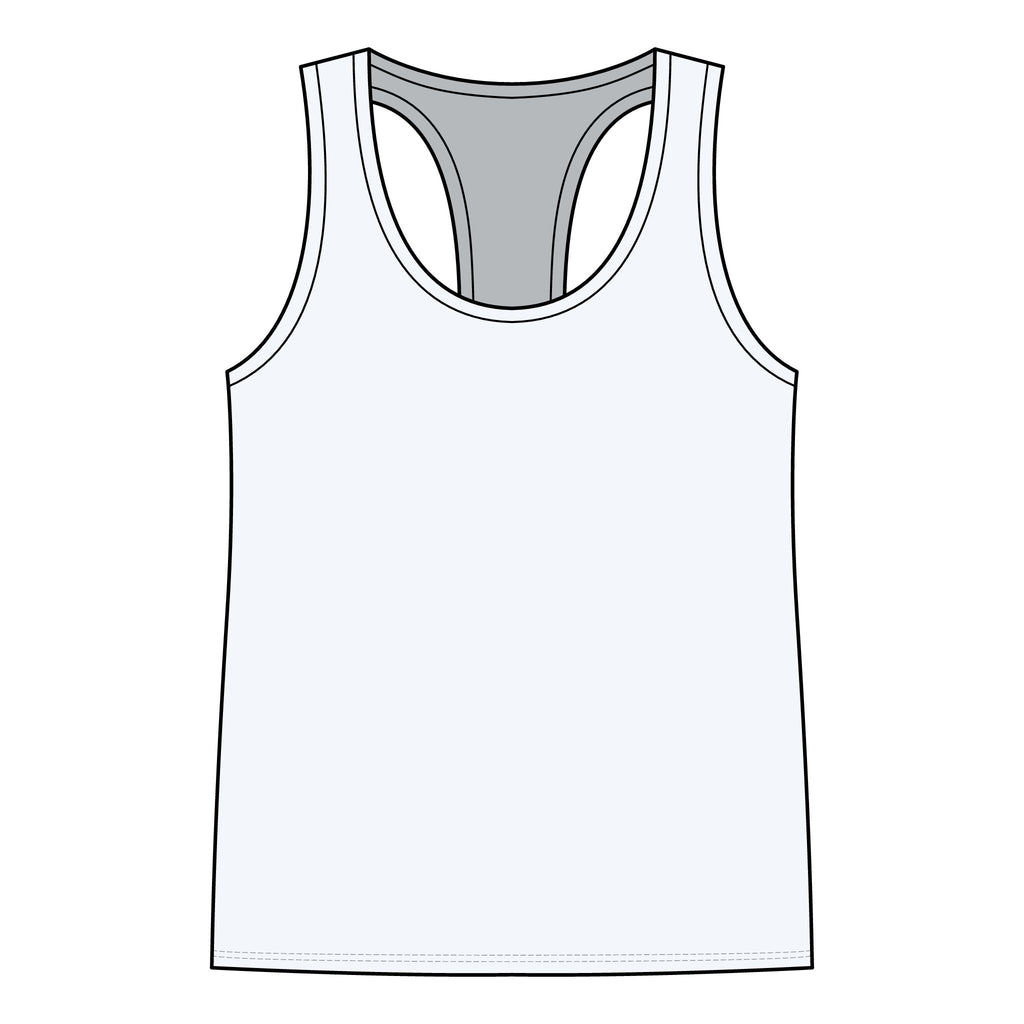 BBQ Test Pit Stop Calling It BBQ women's tank mockup