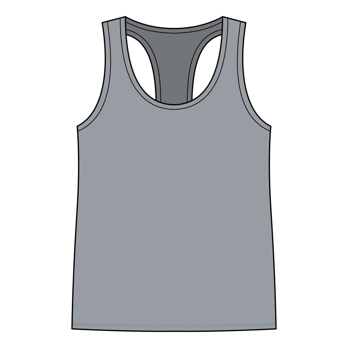 BBQ Test Pit Stop Calling It BBQ women's tank mockup