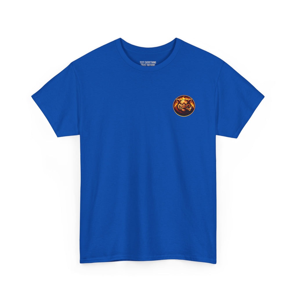 BBQ Test Pit Wrap When It's Ready soft tee mockup
