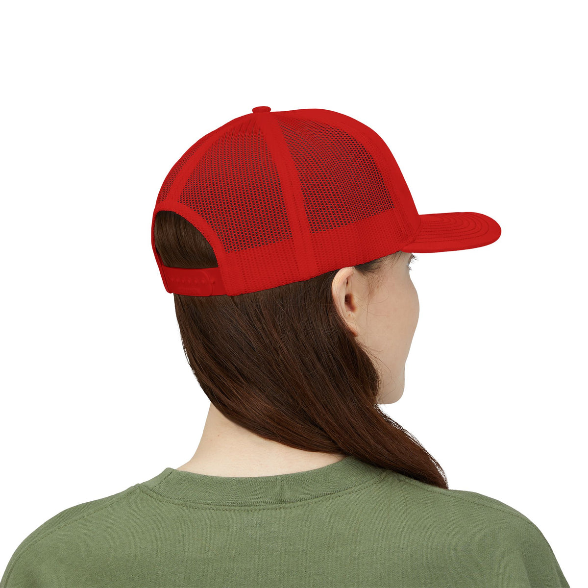 BBQ Test Pit 250 Years of Freedom trucker hat mockup