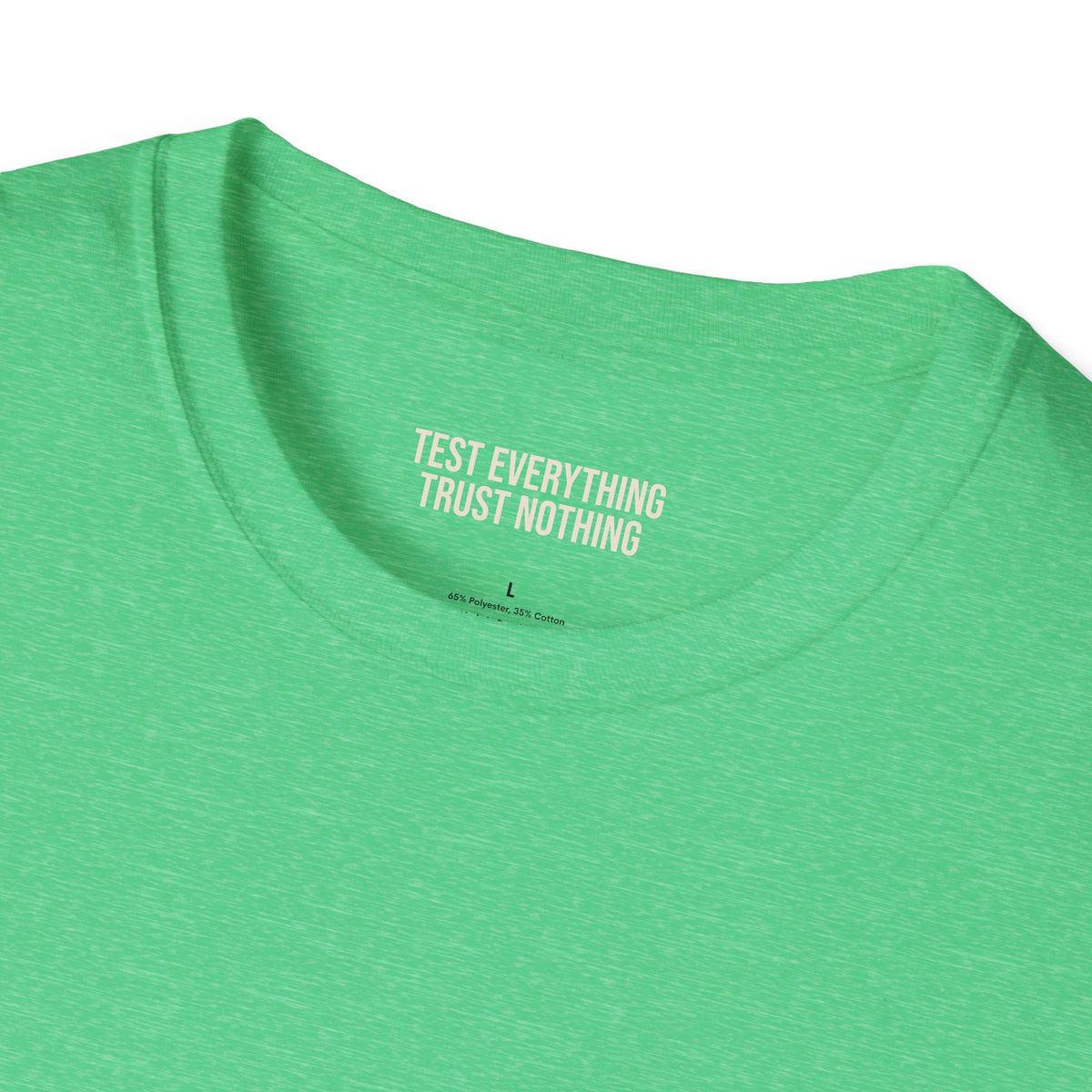 BBQ Test Pit Stop Staring At My Rack soft tee mockup