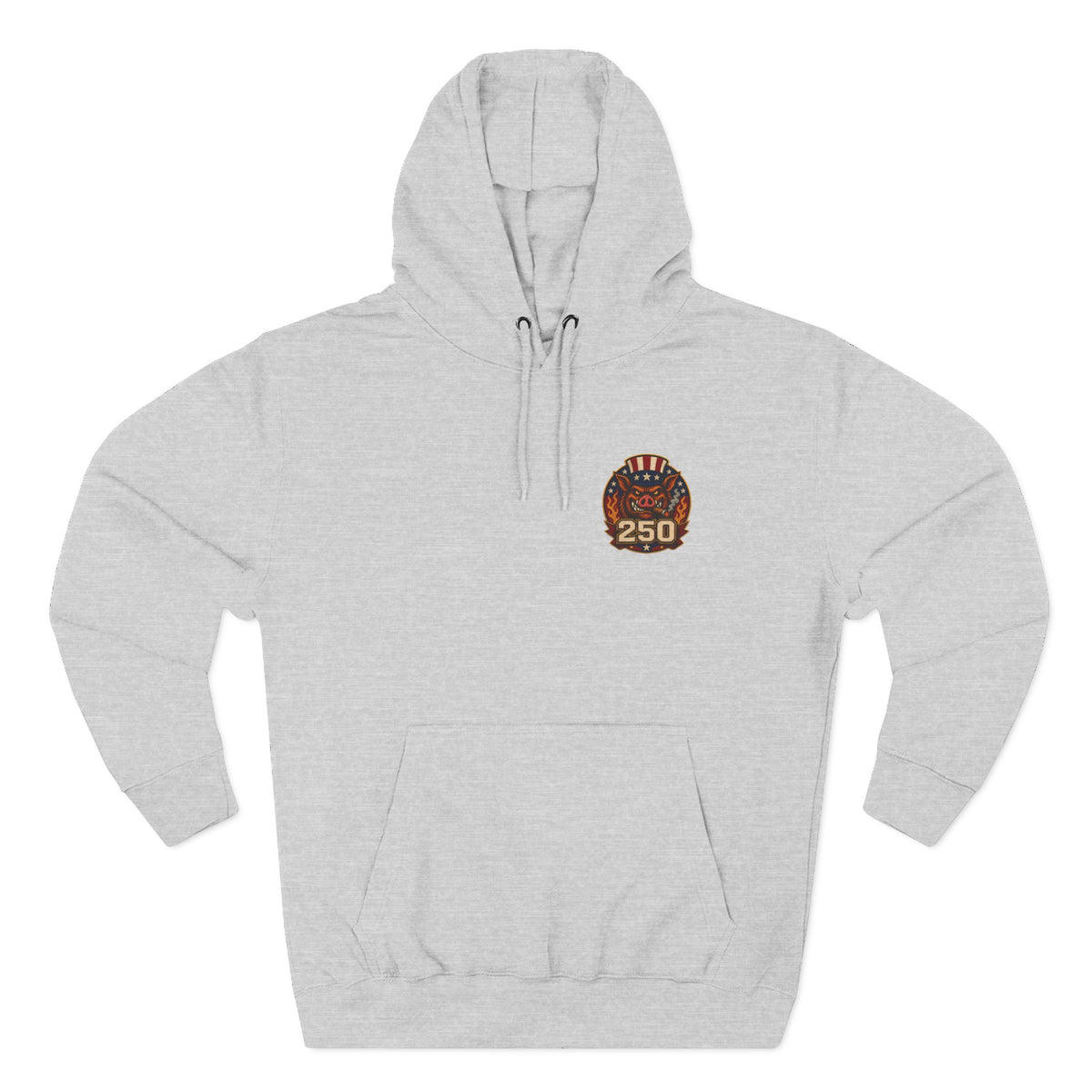 BBQ Test Pit 250 Years of Freedom hoodie mockup