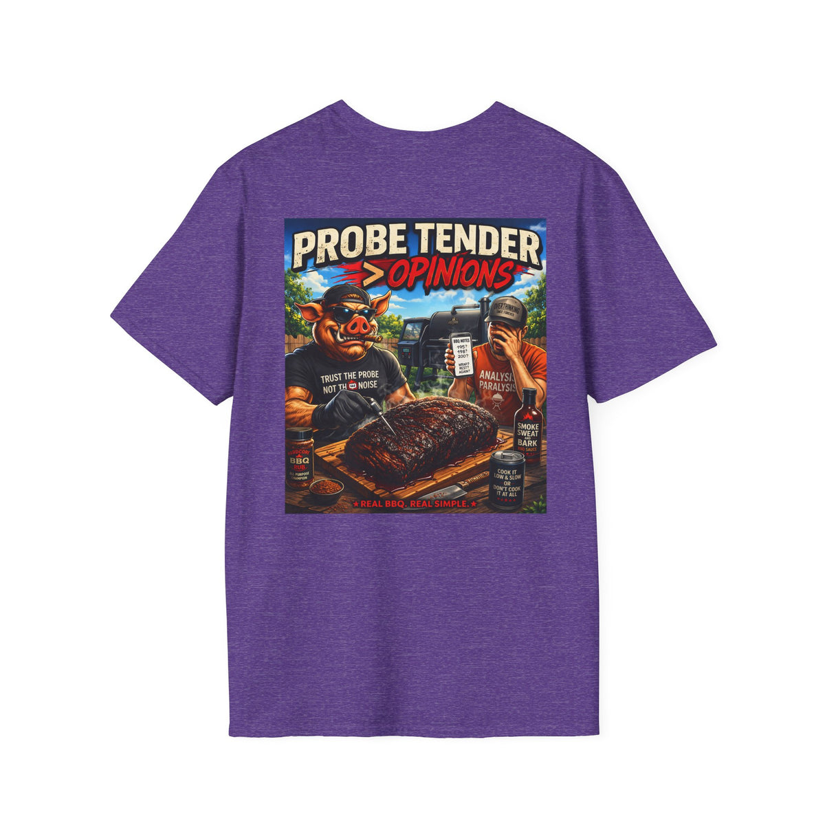 BBQ Test Pit Probe Tender Opinions tee mockup