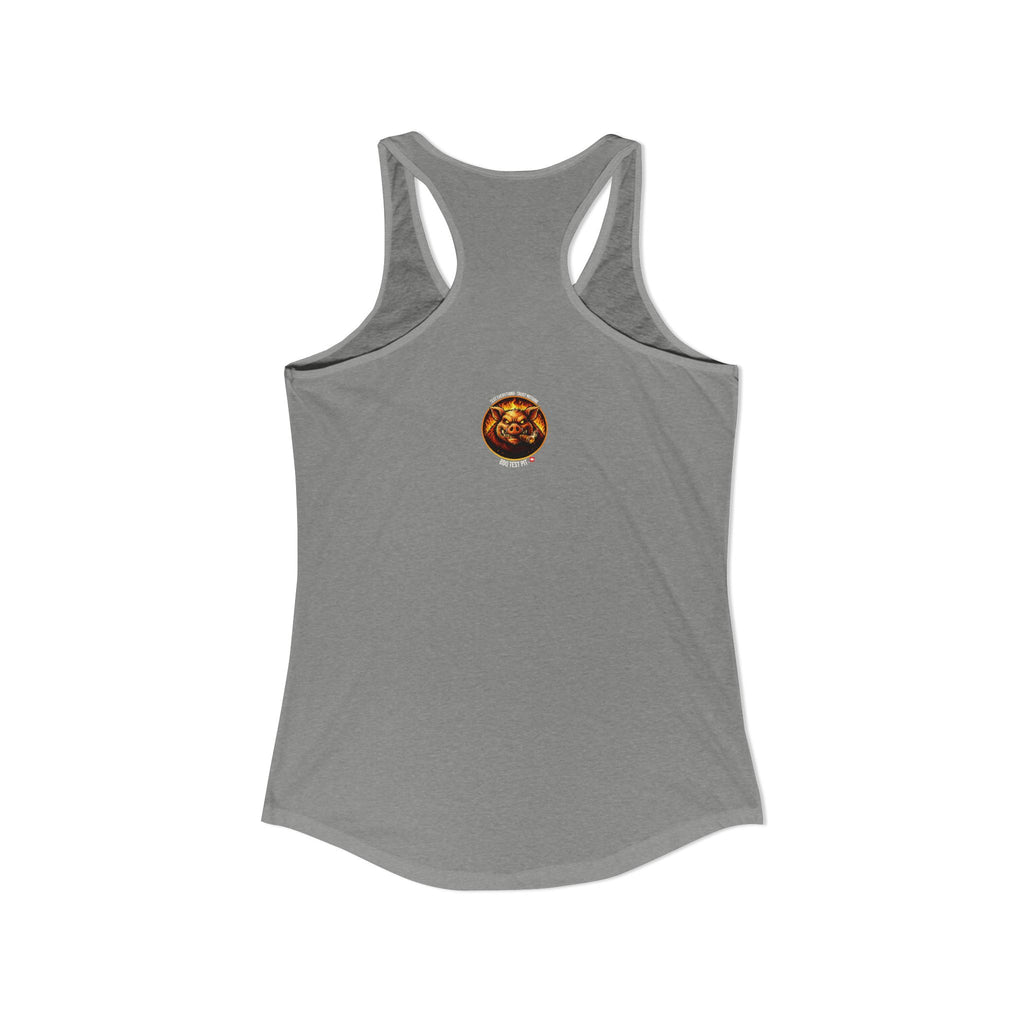 BBQ Test Pit You're The Problem women's tank mockup