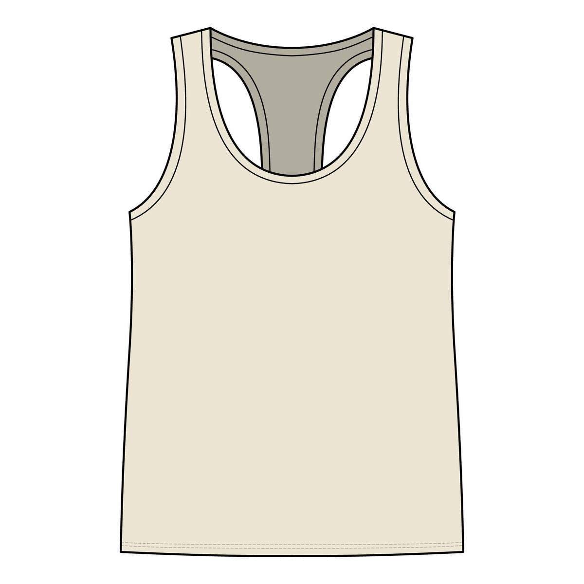 BBQ Test Pit Stop Calling It BBQ women's tank mockup
