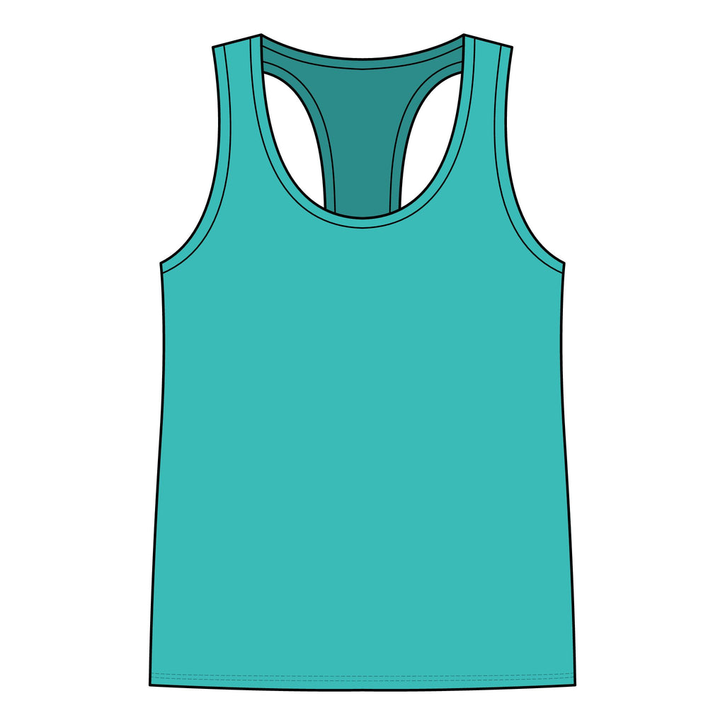 BBQ Test Pit Stop Calling It BBQ women's tank mockup
