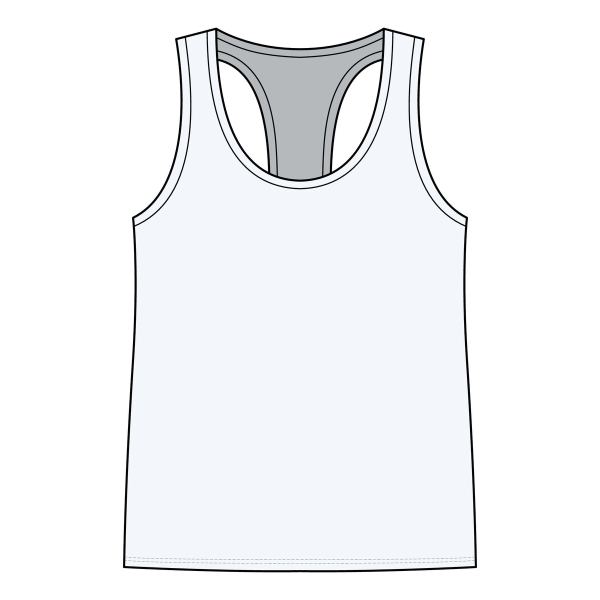 BBQ Test Pit Stop Calling It BBQ women's tank mockup