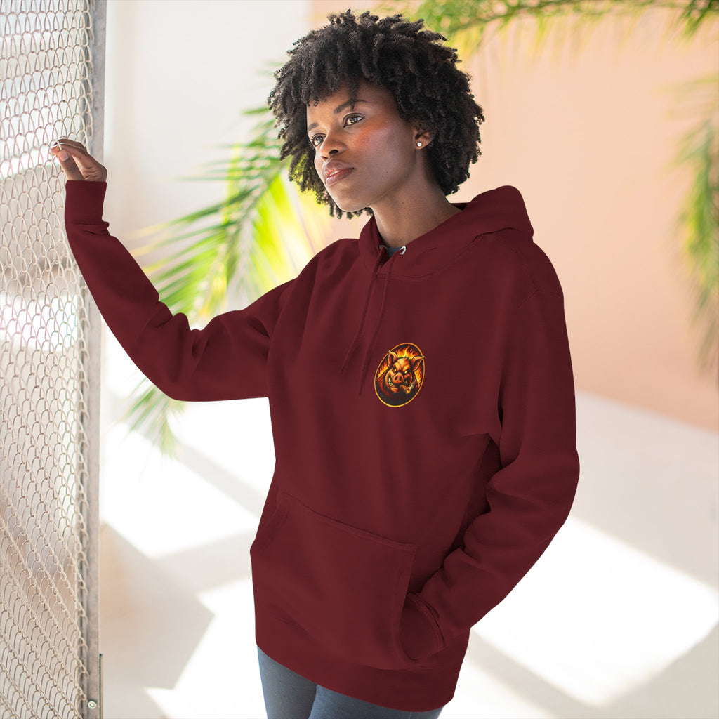 BBQ Test Pit Wrap When It's Ready hoodie mockup