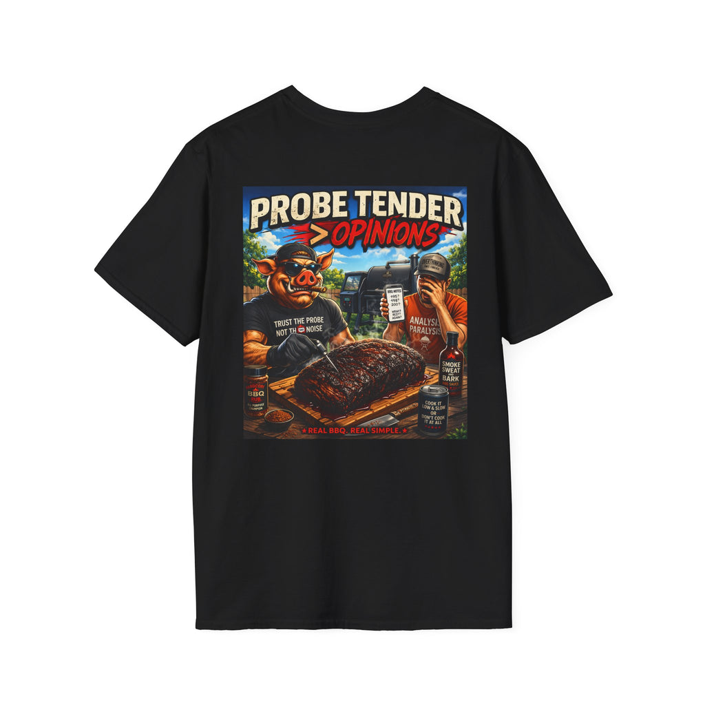 BBQ Test Pit Probe Tender Opinions tee mockup