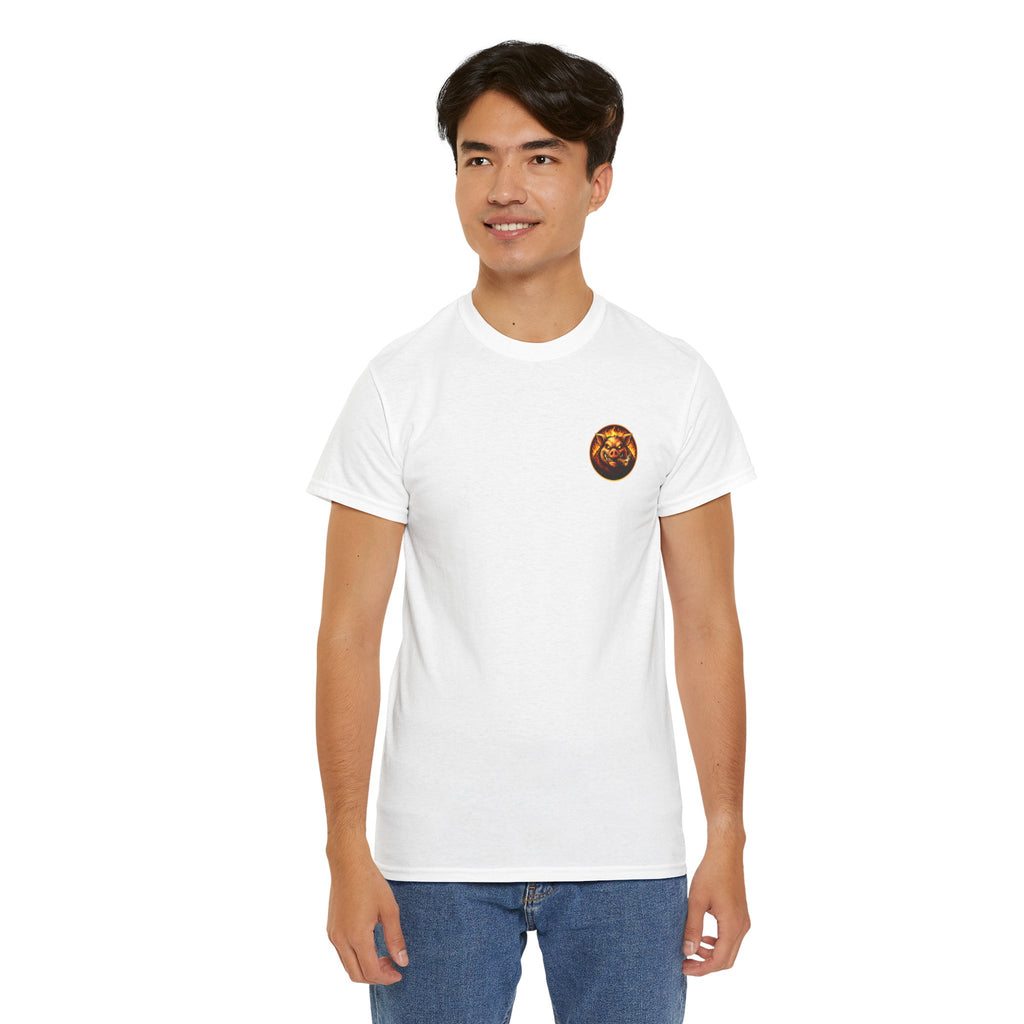 BBQ Test Pit Stop Calling It BBQ heavy tee mockup
