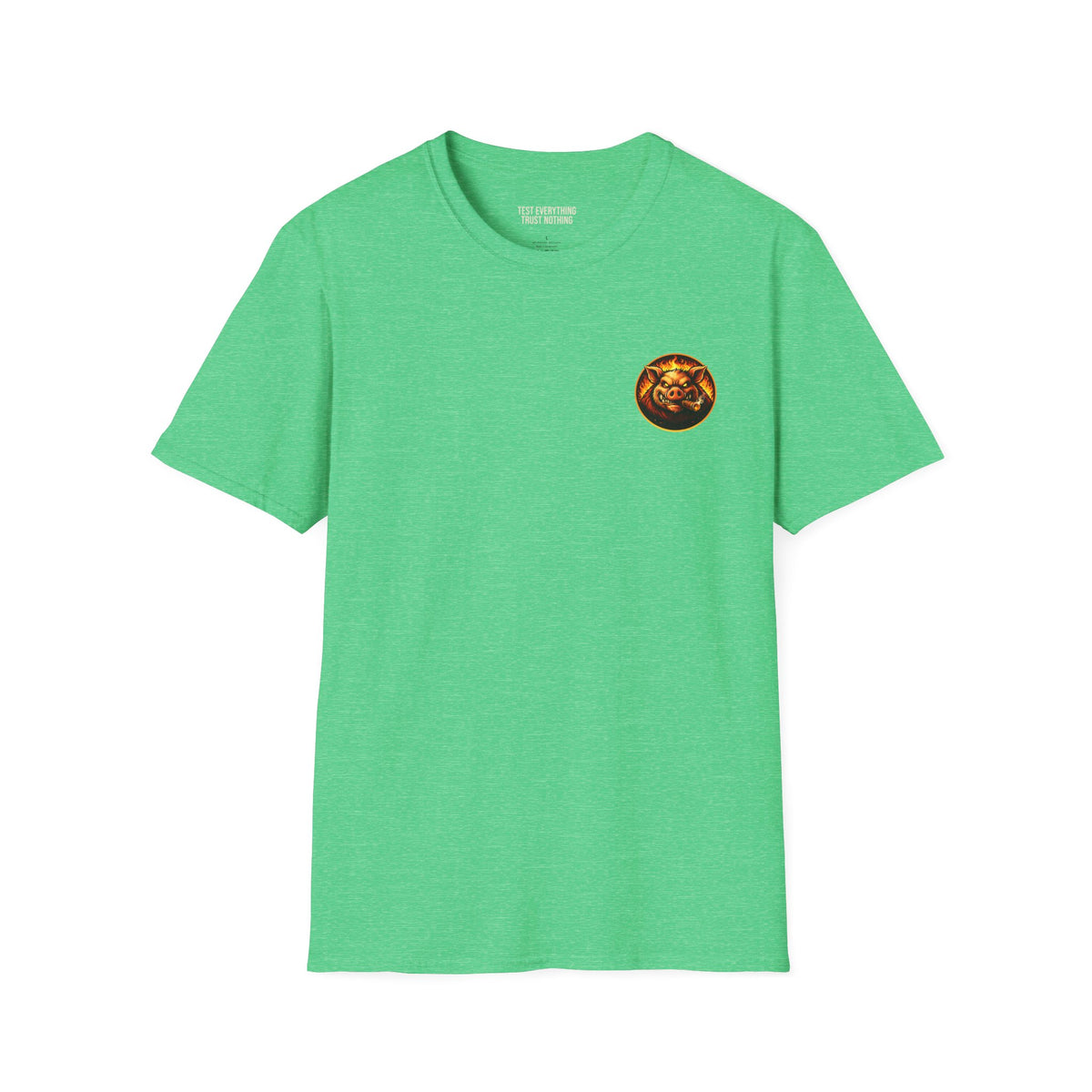 BBQ Test Pit Wrap When It's Ready tee mockup