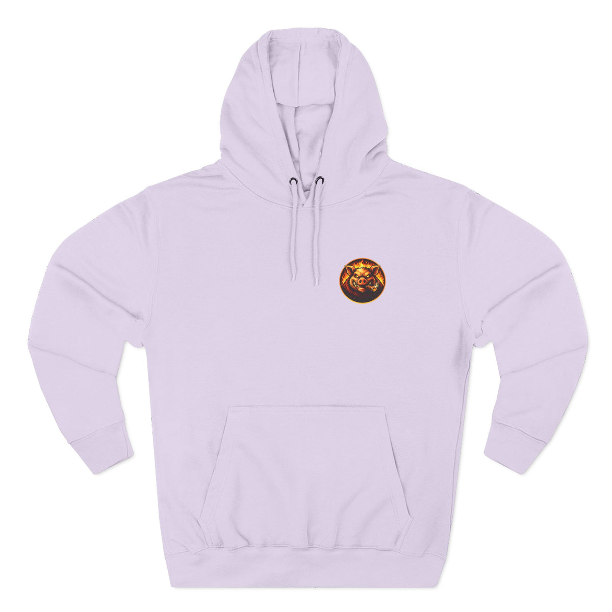 BBQ Test Pit logo hoodie mockup
