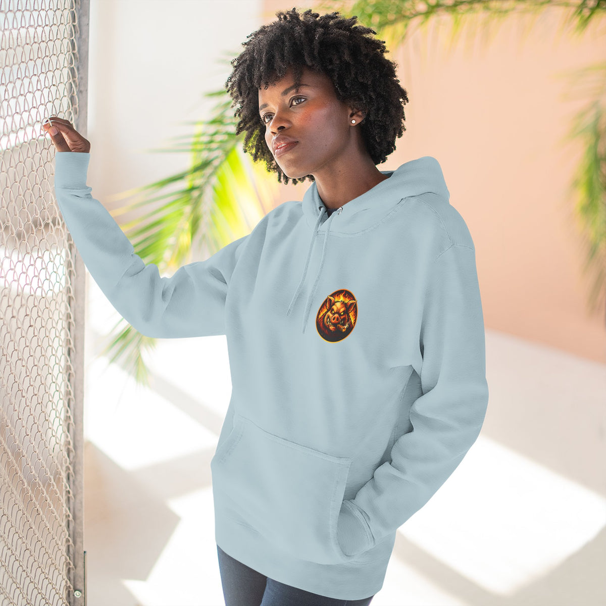 BBQ Test Pit Wrap When It's Ready hoodie mockup