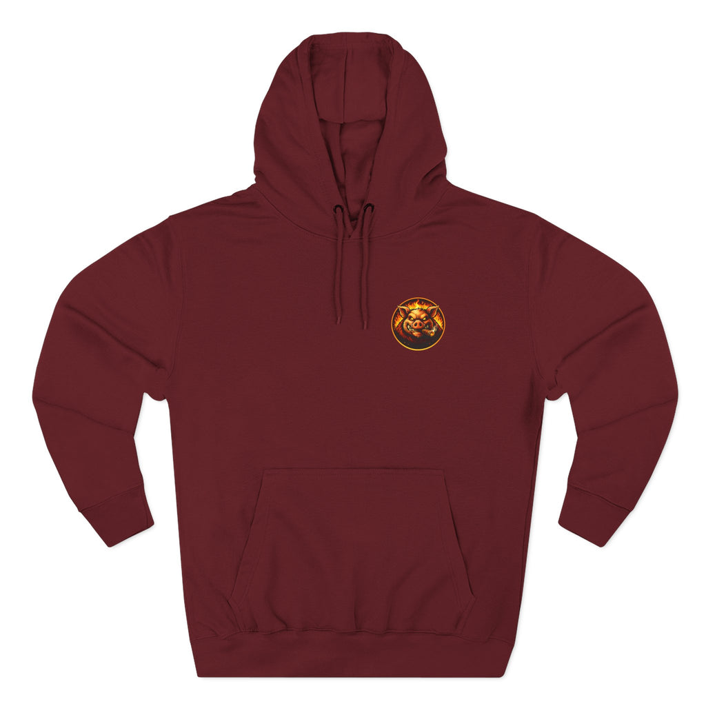BBQ Test Pit Stop Staring At My Rack hoodie mockup