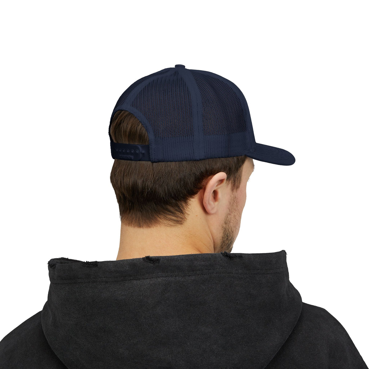 BBQ Test Pit 250 Years of Freedom trucker hat mockup
