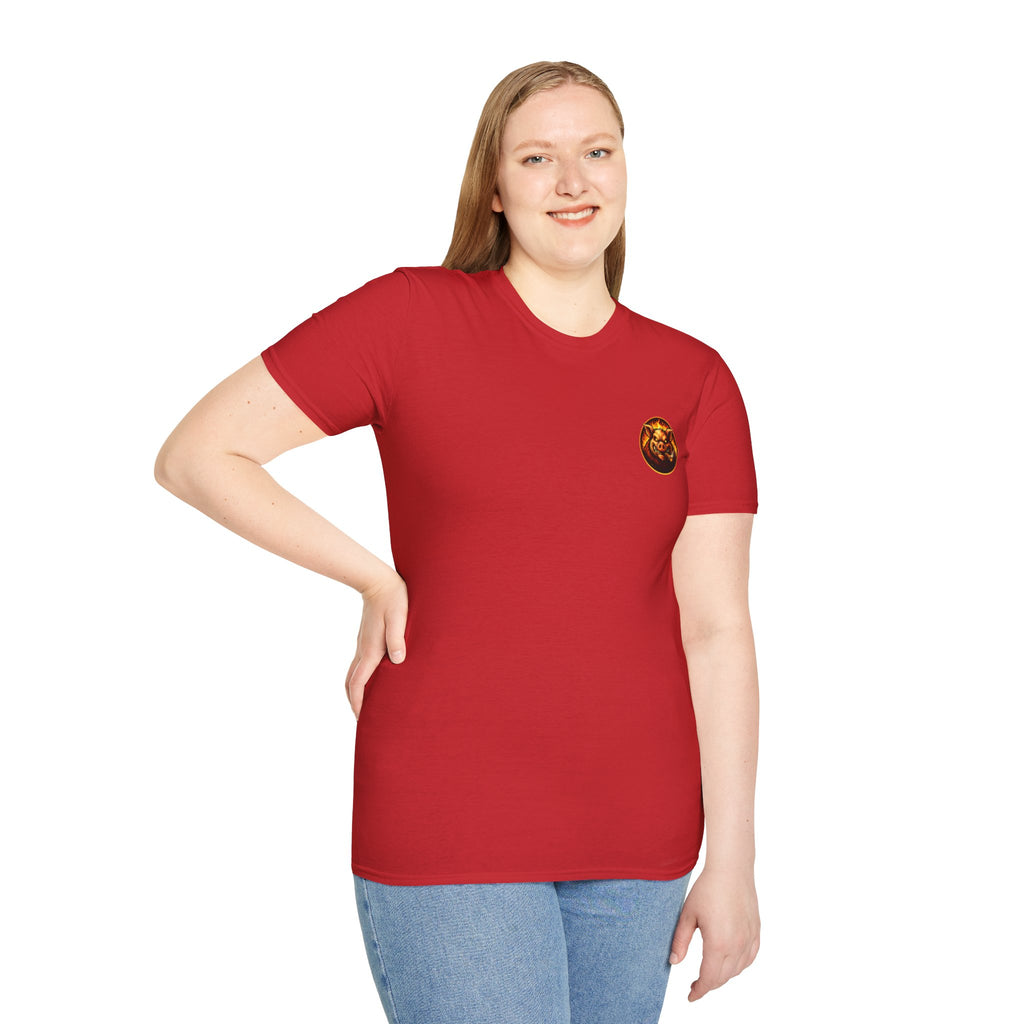 BBQ Test Pit I Like Big Butts soft tee mockup
