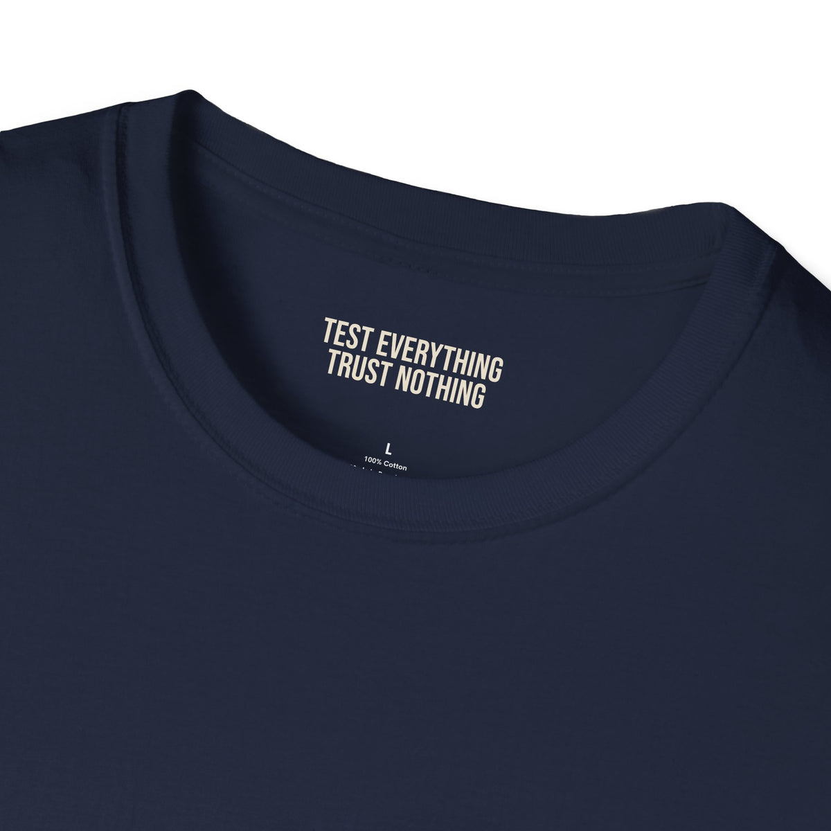 BBQ Test Pit Your Pellet Grill Is Fine soft tee mockup