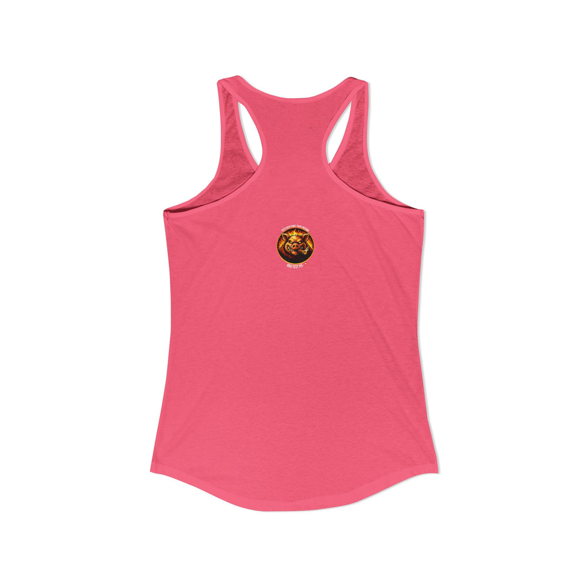 BBQ Test Pit Stop Staring At My Rack women's tank mockup